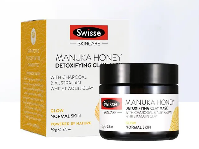 Mặt nạ thải độc Swisse mật ong Manuka làm sạch da 70g