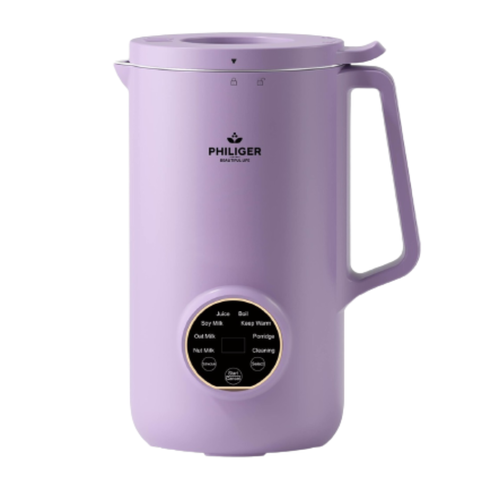 Máy làm sữa hạt Philiger đa năng 6 chế độ xay nấu - Công suất 600W, thiết kế sang trọng, chế biến sữa hạt thơm ngon và tiện lợi