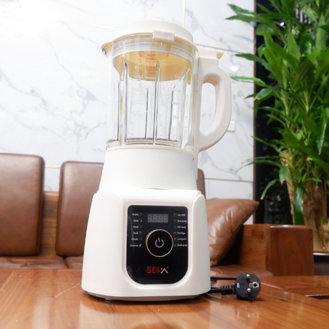Máy làm sữa hạt Seka E300 12 chế độ xay nấu - Dung tích 1.75L, tiện lợi cho sức khỏe, chất liệu thủy tinh bền đẹp, bảo hành 12 tháng