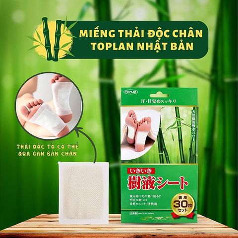 Miếng Dán Hỗ Trợ Thải Độc Kenko Nhật Bản - Đào Thải Độc Tố, Tăng Cường Sức Khỏe Bằng Chiết Xuất Tự Nhiên