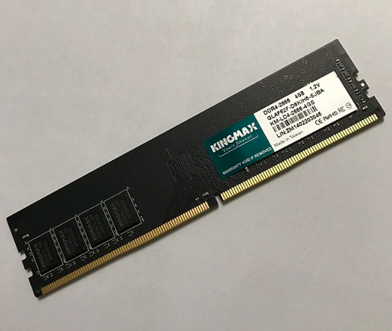 Ram Máy Tính PC Kingmax DDR4 4GB Bus 2666MHz - Hiệu Năng Cao, Tương Thích Tất Cả Máy Tính, Lý Tưởng Cho Game Và Thiết Kế Đồ Họa