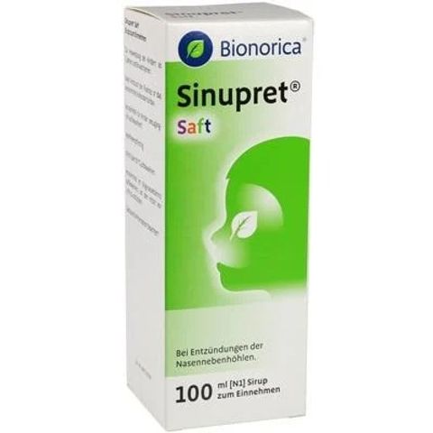 Siro Sinupret Saft Hỗ Trợ Cải Thiện Đường Hô Hấp Trên Cho Trẻ Từ 2 Tuổi, Giảm Tình Trạng Sổ Mũi, Viêm Mũi, Hương Vị Ngon Miệng