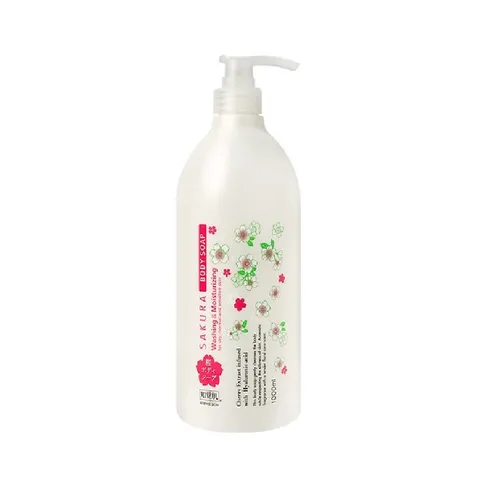 Sữa tắm hỗ trợ dưỡng ẩm Besense Skin Sakura Body Wash Kumanoyushi