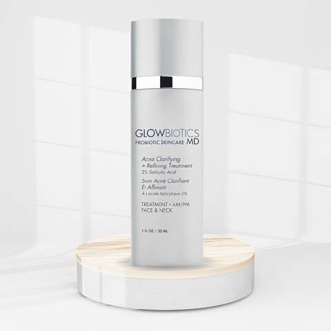 Tinh Chất Giảm Mụn Glowbiotics - Serum Làm Sáng Da, Tái Tạo Da, Giảm Viêm, Thu Nhỏ Lỗ Chân Lông, BHA, Probiotics, 30ml