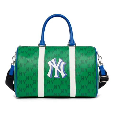 Túi MLB Monotive Coated Canvas Boston Bag M New York Yankees 3ABWM013N-50GNM