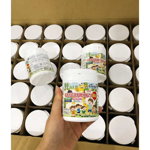 Viên Uống Hỗ Trợ Tăng Chiều Cao Cho Trẻ Ribeto GungunKid’s - Bổ Sung Vitamin, Dinh Dưỡng Cho Xương Khỏe Mạnh, Phát Triển Chiều Cao Tối Ưu