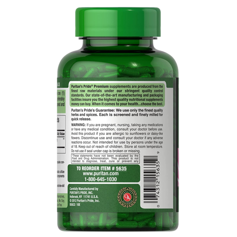 Viên Uống Tăng Đề Kháng Puritan's Pride Echinacea 400mg - Hỗ Trợ Miễn Dịch, Ngừa Cúm, Cải Thiện Sức Khỏe Tự Nhiên, Lọ 200 Viên