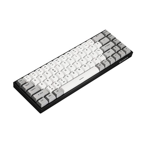 Bàn Phím Cơ Không Dây E-Dra EK368W Bluetooth - Kết Nối Siêu Nhanh 68 Phím Tiện Lợi, Thiết Kế Tối Giản, Dành Cho Game Thủ và Văn Phòng