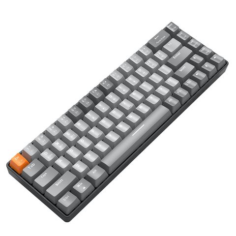 Bàn Phím Cơ Không Dây K68 - Kết Nối Máy Tính, Điện Thoại, Tablet - Thiết Kế Gọn Gàng, Red Switch êm ái, Hotswap tùy chỉnh