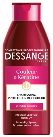 Dầu gội Dessange Couleur & Kératin dành cho tóc nhuộm