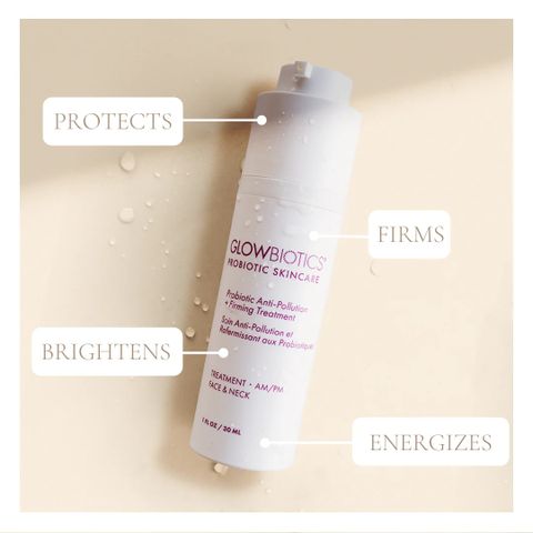 Kem Dưỡng Da Glowbiotics Probiotic Anti-Pollution + Firming Treatment - Hỗ Trợ Cải Thiện Làn Da, Chống Oxy Hóa và Săn Chắc Da Mặt, Cổ 30ml