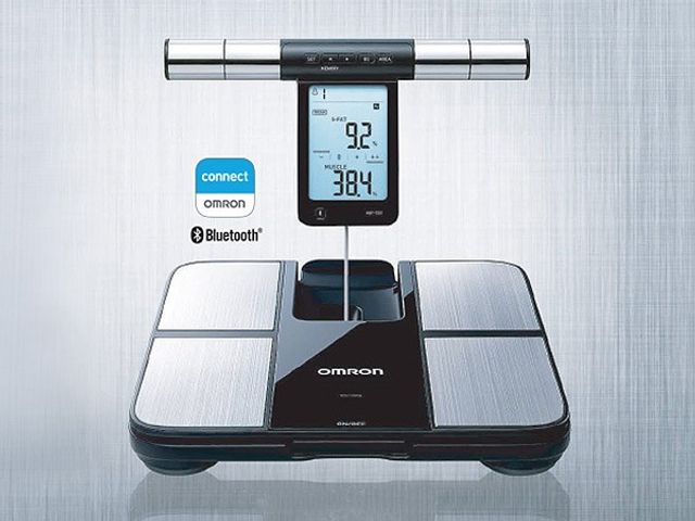 Máy Đo Thành Phần Cơ Thể Omron HBF-702T Kết Nối Bluetooth - Cân Sức Khỏe Điện Tử Phân Tích Toàn Diện Hỗ Trợ Theo Dõi Sức Khỏe Tại Nhà