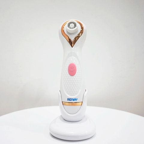 Máy rửa mặt massage Reiwa WT-222-2 - 2 cấp độ, công nghệ Nhật Bản, 3 đầu chải dễ dàng làm sạch, phù hợp cho mọi loại da