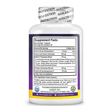 Viên uống NuBest Tall 10+ hỗ trợ tăng chiều cao cho bé từ 10 tuổi - Bổ sung Canxi và Vitamin D cho sự phát triển xương khỏe mạnh