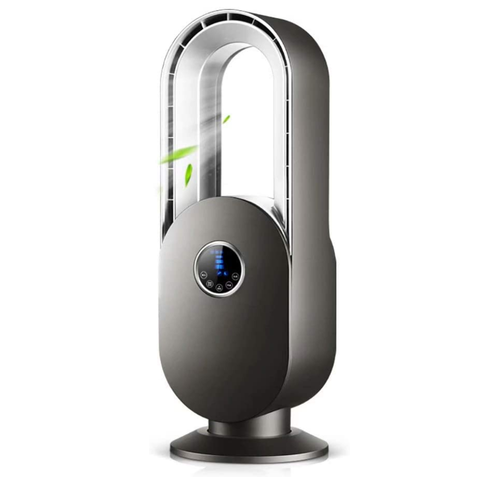 Quạt Không Cánh Màn Hình LED Điều Khiển Từ Xa Cao Cấp - Thiết Kế Hiện Đại, Đem Lại Gió Mát Thoáng Mát Cho Gia Đình