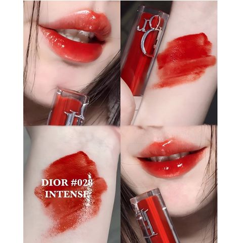 Son Dưỡng Môi Dior Maximizer 028 Dior 8 Intense - Màu Đỏ Gạch Cao Cấp, Căng Mịn, Bảo Vệ Môi, Phù Hợp Mọi Tông Da