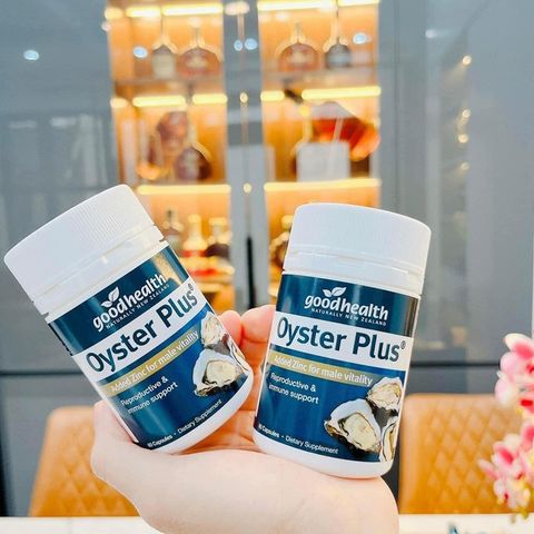 Tinh Chất Hàu Oyster Plus Goodhealth 60 Viên - Hỗ Trợ Sinh Lý Nam Giới, Chiết Xuất Từ Hàu Tự Nhiên, Sản Phẩm Chất Lượng New Zealand