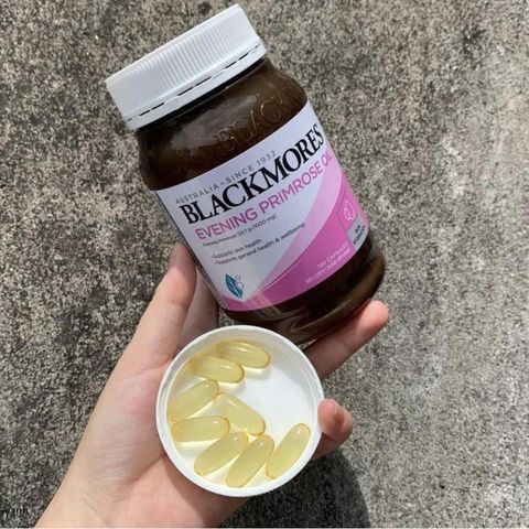 Tinh Dầu Hoa Anh Thảo Blackmores Evening Primrose Oil 190 Viên - Bổ Sung Omega-6, Hỗ Trợ Làm Đẹp Da, Tóc và Cân Bằng Nội Tiết Tố