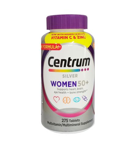 Viên uống Centrum Silver Ultra Women's 50+ Multivitamin [Date T11/2024]