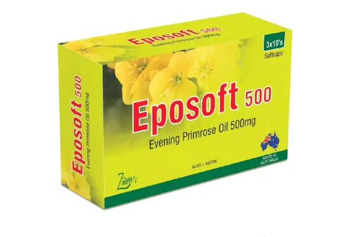 Viên uống dầu hoa anh thảo Úc Eposoft cân bằng nội tiết tố,làm đẹp da