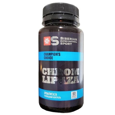 Viên Uống Hỗ Trợ Đường Huyết Siberian Super Natural Sport Chromlipaza - Giúp Cân Bằng Đường Huyết Từ Mướp Đắng, Rễ Sâm Siberia, Trà Xanh