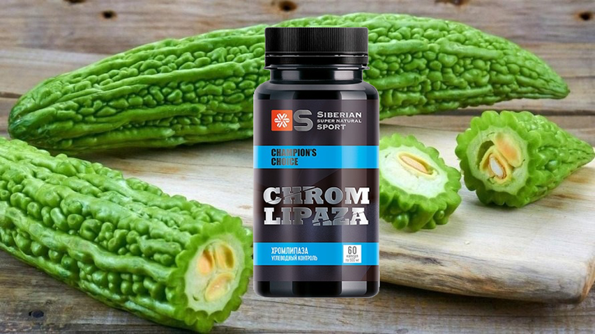 Viên Uống Hỗ Trợ Đường Huyết Siberian Super Natural Sport Chromlipaza - Giúp Cân Bằng Đường Huyết Từ Mướp Đắng, Rễ Sâm Siberia, Trà Xanh