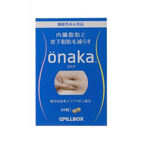 Viên uống giảm mỡ bụng Onaka Cpillbox 60 viên - Hỗ trợ vóc dáng thon gọn, sức khỏe dẻo dai từ Nhật Bản