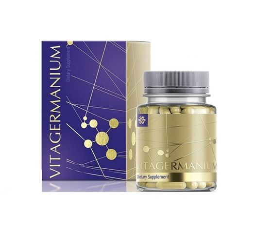 Viên uống tăng cường miễn dịch VitaGermanium của Nga - Bổ sung Vitamin C, Coenzyme Q10, Organic Germanium - Hỗ trợ sức khỏe toàn diện