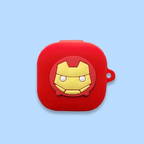 Vỏ Silicon Bảo Vệ Hộp Sạc Tai Nghe Baseus WM02 - Kiểu Dáng Doraemon, Iron Man, Shiba, Gấu Nâu - Chống Sốc, Chất Liệu Cao Cấp