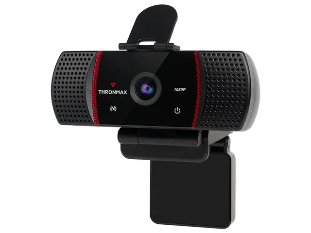 Webcam Thronmax Go X1 Pro 1080P - Góc Nhìn Rộng, Tự Động Lấy Nét, Micro Khử Ồn, Phù Hợp Cho Họp Trực Tuyến, Giao Tiếp Video Chất Lượng Cao