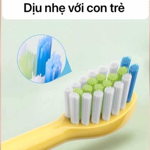 Bàn Chải Điện Lebooo YoYo Tự Động Cho Bé 2 Tuổi - Dụng Cụ Chăm Sóc Răng Miệng Thông Minh, Thiết Kế Đáng Yêu