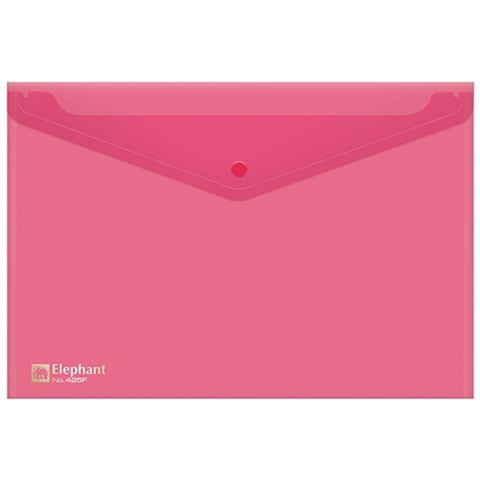 Bìa Nút Nhựa Đựng Tài Liệu Elephant 425F - Bìa Nhiều Màu Bền Bỉ, Chống Thấm Nước, Phù Hợp Cho Văn Phòng và Học Sinh