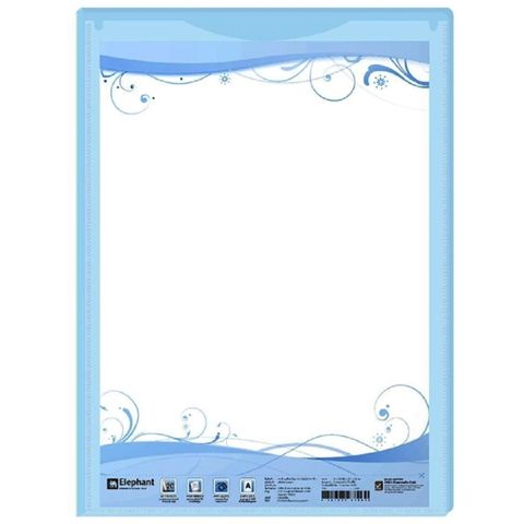 Bìa Tài Liệu Elephant N202 A4 - Bìa Nhựa PP Chất Lượng Cao, Lưu Trữ Tài Liệu Đa Màu Sắc, 20 Lá Tiện Dụng