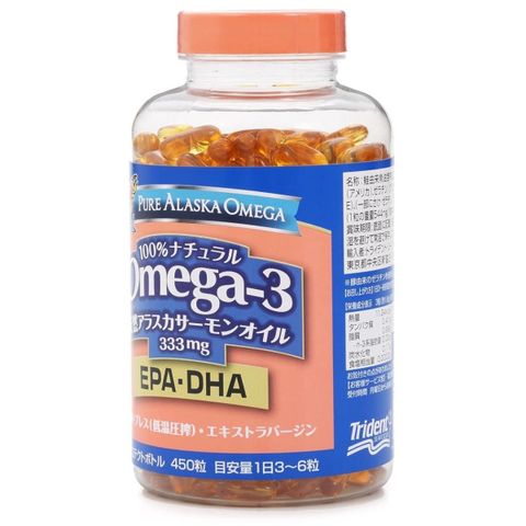 Dầu Cá Hồi Pure Alaska Omega 333mg EPA-DHA - Hỗ Trợ Sức Khỏe Não, Tim Mạch, Thị Lực, Dưỡng Mắt Sáng Khỏe