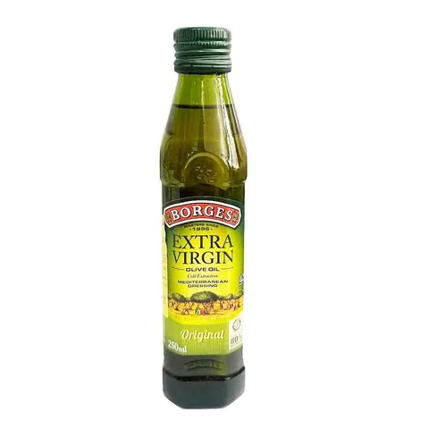 Extra Virgin Olive Oil - Dầu Olive Borges siêu nguyên chất 250ml