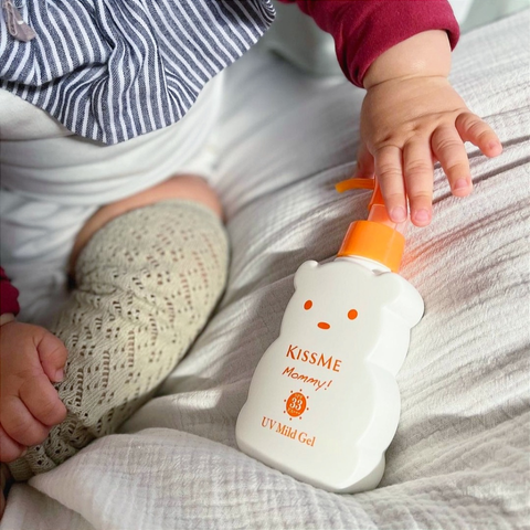 Kem Chống Nắng Cho Bé Kissme Mommy UV Sunscreen Mild Gel SPF 33 PA+++ - An Toàn Cho Da Nhạy Cảm Của Mẹ Bầu Và Trẻ Em
