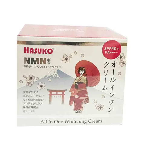 Kem ủ trắng da toàn thân Hasuko SPF 50 PA++++ Nhật Bản