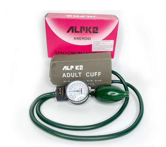 Máy Đo Huyết Áp Cơ ALPK2 500V Nhập Khẩu Nhật Bản - Độ Chính Xác Cao, Dễ Sử Dụng cho Bác Sĩ và Sinh Viên Y Tế