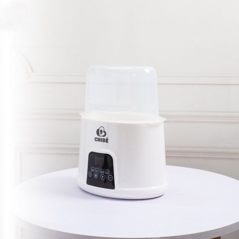 Máy Hâm Sữa Tiệt Trùng 2 Bình ChiBé CB017 - Thiết Kế Sang Trọng, Cảm Ứng Nhạy, Hiển Thị LED Nhiệt Độ, Đa Chức Năng Hỗ Trợ Mẹ Bé
