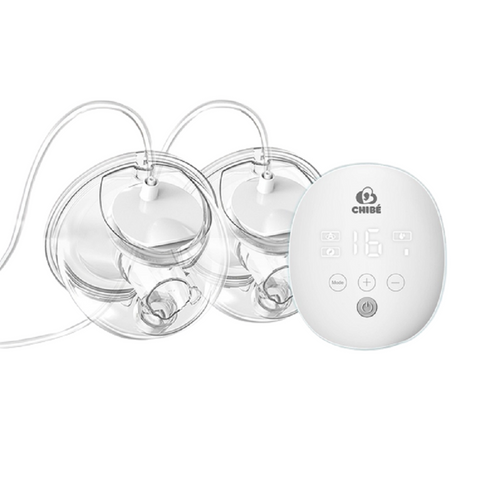 Máy Hút Sữa Đôi Rảnh Tay CHIBÉ CB010 - 3 Chế Độ Thông Minh, Pin Sạc USB, Thiết Kế Nhỏ Gọn, Tiện Dụng Cho Mẹ