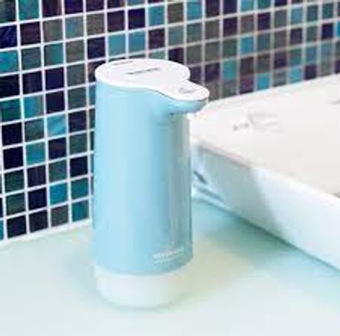 Máy tạo bọt xà phòng tự động Wash Bon Saraya Nhật Bản - Cảm biến thông minh, thiết kế đẹp cho phòng tắm và bếp, giúp rửa tay an toàn