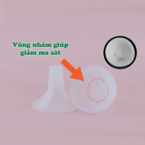 Phễu Kích Sữa Silicon Mini Pum - Tiệt Trùng Cao Cấp, Hỗ Trợ Kích Thích Sữa Tự Nhiên, Phù Hợp Với Mọi Kích Thước Ngực