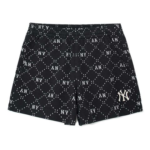 Quần shorts nữ MLB Dia Monogram Front Panel Pattern 3 New York Yankees 3FSPM0133-50BKS