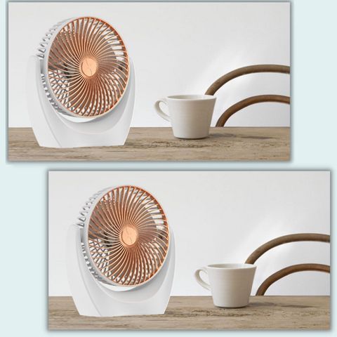 Quạt Mini Để Bàn CTFAST V01 - Tiếng Ồn Thấp, Sạc Điện, 3 Tốc Độ Gió, Thiết Kế Hiện Đại, Phù Hợp Trong Nhiều Không Gian