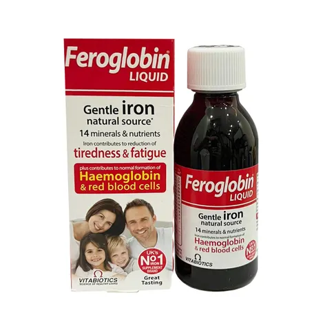 Siro hỗ trợ bổ sung sắt Feroglobin B12 của Anh