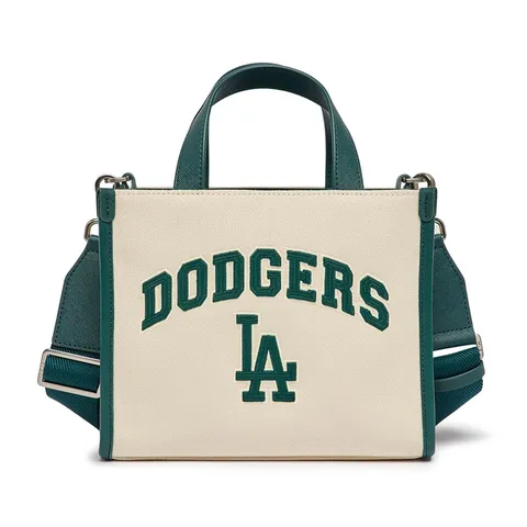 Túi MLB Varsity Basic Canvas Mini Tote Bag LA Dodgers 3AORS083N-07CRD