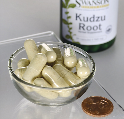 Viên uống Kudzu Root Swanson Mỹ - Thảo dược hỗ trợ gan và tim mạch, giảm tác hại rượu - 60 viên thiên nhiên chống oxy hóa