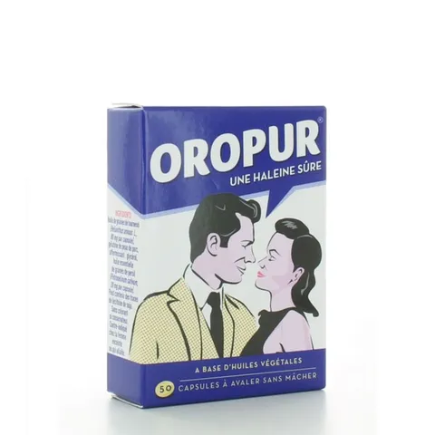 Viên uống hỗ trợ giảm hôi miệng của Pháp Oropur