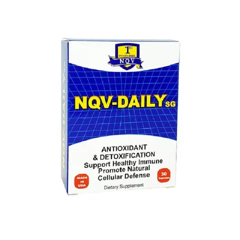 Viên uống tăng cường sức khỏe NQV-Daily SG - Hỗ trợ miễn dịch, chống lão hóa với Vitamin và Glutathione - 30 viên tiện dụng