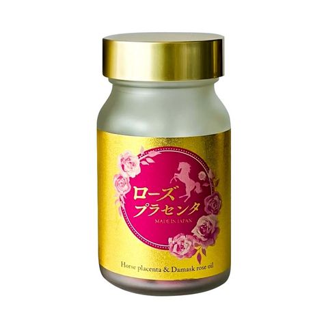 Viên Uống Tế Bào Gốc Nhau Thai Ngựa Horse Plancenta Damask Rose Oil - Giúp Trẻ Hóa Da, Cải Thiện Căng Bóng, Hương Thơm Tự Nhiên, 90 Viên